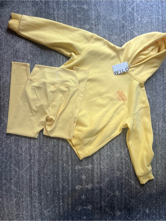 Wilo The Label Pants - WILO Yellow Hoodie and Legging Set